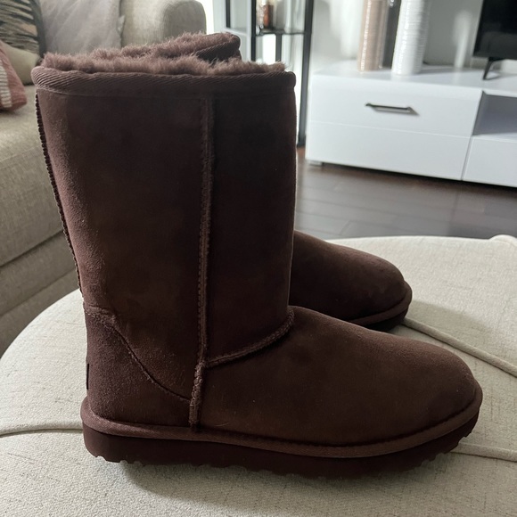 Classic Ugg short boots in burnt cedar - Picture 2 of 3